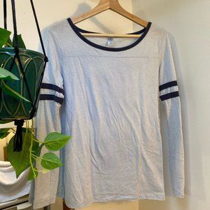 SOLD Alternative Apparel Retro Ringer Jersey Long Sleeve